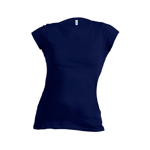 PLAYERA MAR CUELLO V DAMA MANGA CORTA - Vista 2